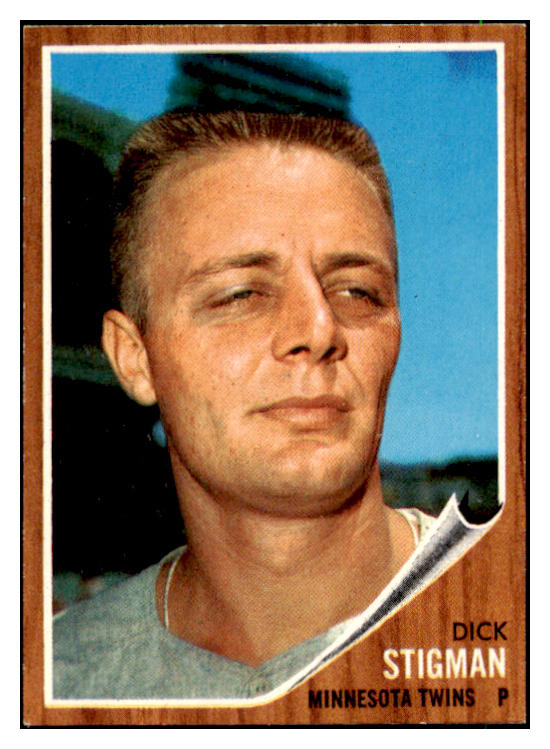 1962 Topps Baseball #532 Dick Stigman Twins NR-MT 485862