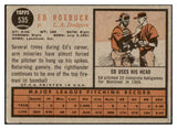 1962 Topps Baseball #535 Ed Roebuck Dodgers EX 485871