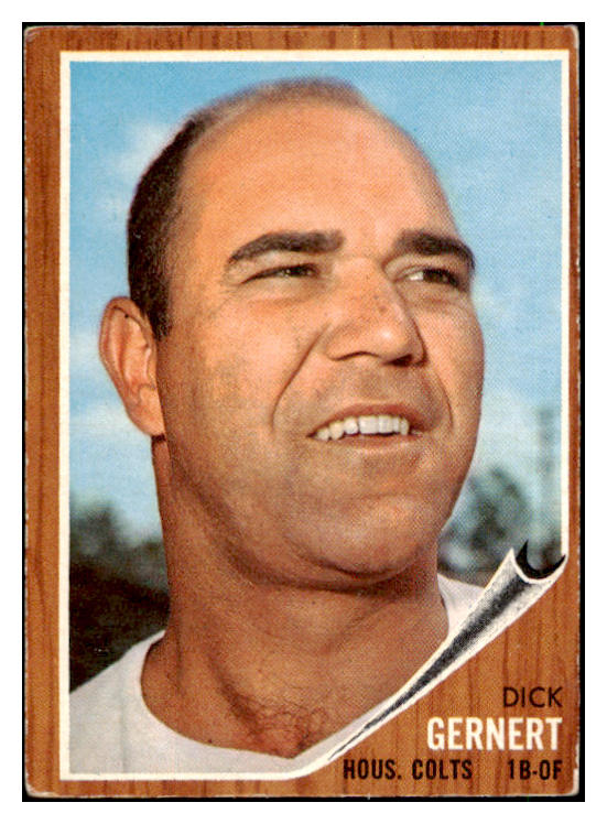 1962 Topps Baseball #536 Dick Gernert Colt .45s VG-EX 485878