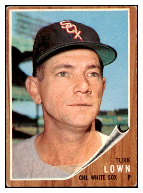 1962 Topps Baseball #528 Turk Lown White Sox EX 485885