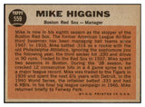 1962 Topps Baseball #559 Mike Higgins Red Sox EX-MT 485904