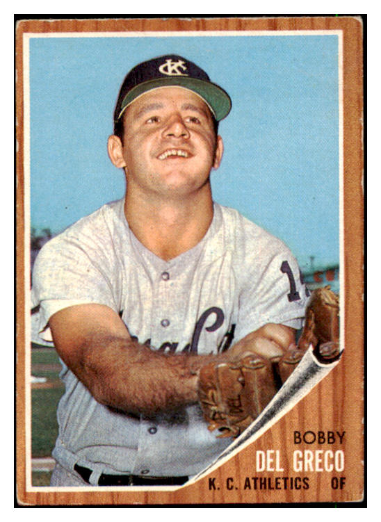 1962 Topps Baseball #548 Bobby Del Greco A's VG-EX 485924
