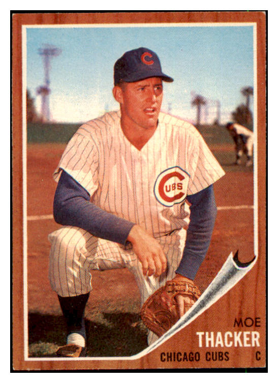 1962 Topps Baseball #546 Moe Thacker Cubs NR-MT 485927