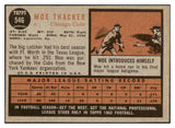 1962 Topps Baseball #546 Moe Thacker Cubs NR-MT 485927