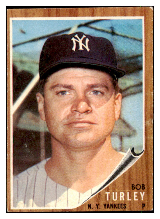 1962 Topps Baseball #589 Bob Turley Yankees VG-EX 485947