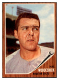 1962 Topps Baseball #526 Hal Woodeshick Colt .45s EX-MT 485962