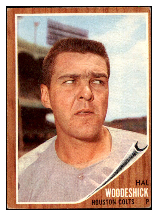 1962 Topps Baseball #526 Hal Woodeshick Colt .45s VG-EX 485964