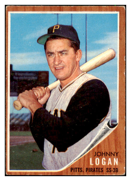 1962 Topps Baseball #573 Johnny Logan Pirates VG-EX 485990