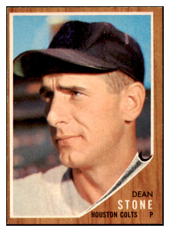 1962 Topps Baseball #574 Dean Stone Colt .45s EX-MT 485993