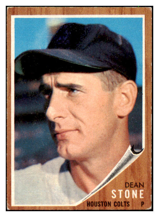 1962 Topps Baseball #574 Dean Stone Colt .45s VG-EX 485994