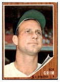 1962 Topps Baseball #564 Bob Grim A's VG-EX 486009