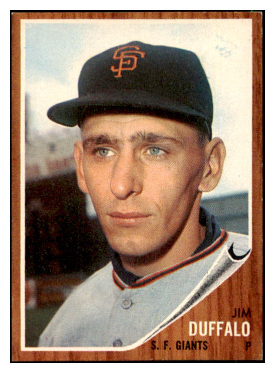 1962 Topps Baseball #578 Jim Duffalo Giants EX-MT 486017