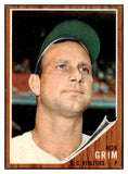 1962 Topps Baseball #564 Bob Grim A's EX-MT 486020