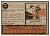 1962 Topps Baseball #561 Gene Oliver Cardinals EX-MT 486021