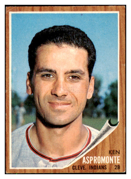 1962 Topps Baseball #563 Ken Aspromonte Indians EX 486025