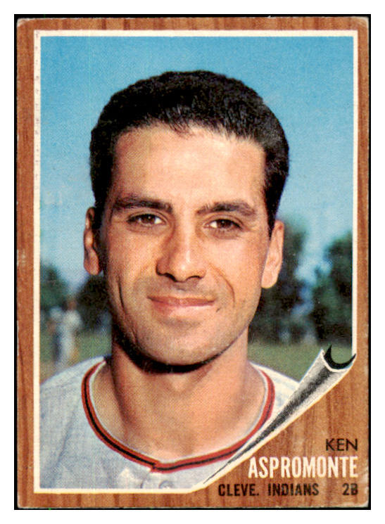 1962 Topps Baseball #563 Ken Aspromonte Indians VG-EX 486029
