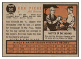 1962 Topps Baseball #582 Ron Piche Braves EX-MT 486032