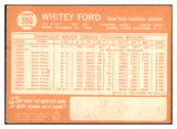 1964 Topps Baseball #380 Whitey Ford Yankees EX 486035