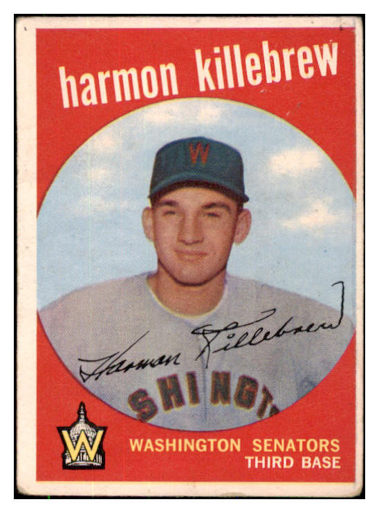 1959 Topps Baseball #515 Harmon Killebrew Senators VG-EX 486058