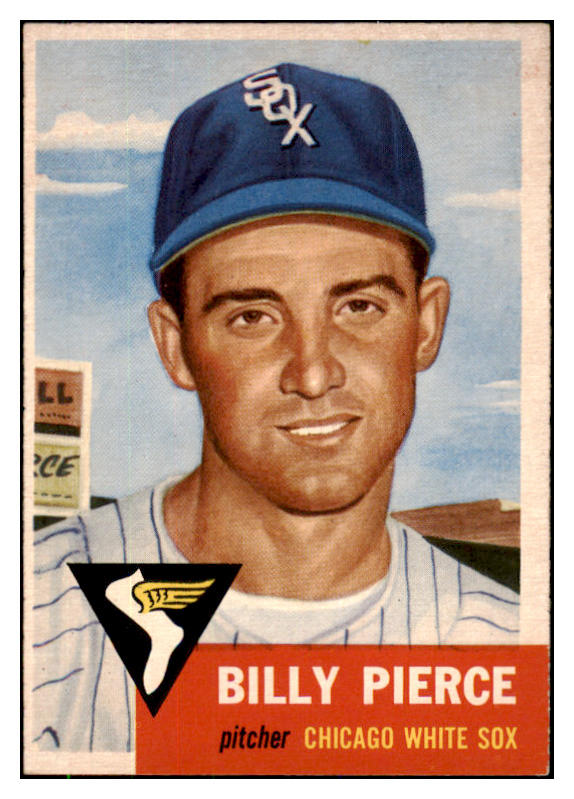 1953 Topps Baseball #143 Billy Pierce White Sox EX-MT 486069