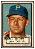 1952 Topps Baseball #154 Joe Muir Pirates VG-EX 486149