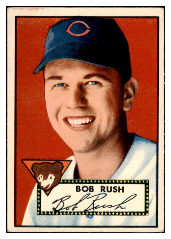 1952 Topps Baseball #153 Bob Rush Cubs VG-EX 486169