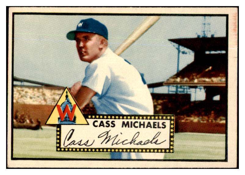 1952 Topps Baseball #178 Cass Michaels Senators VG-EX 486178