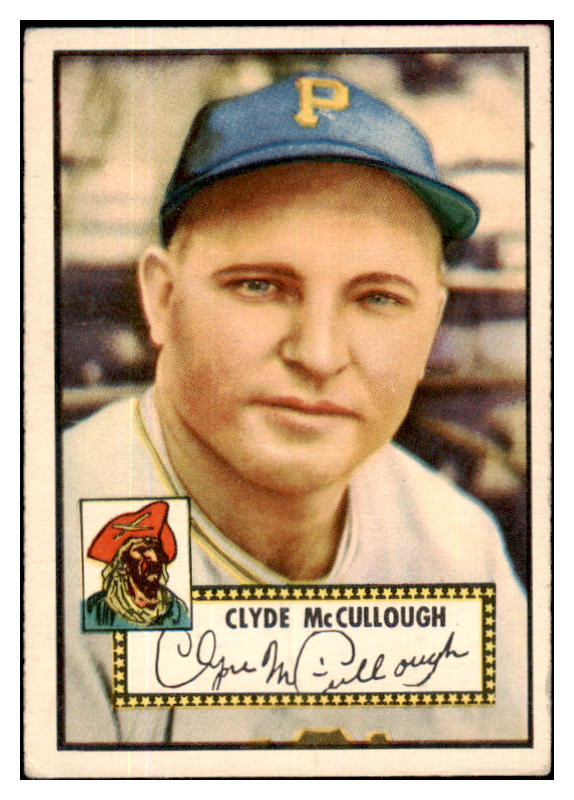 1952 Topps Baseball #218 Clyde Mccullough Pirates VG-EX 486185