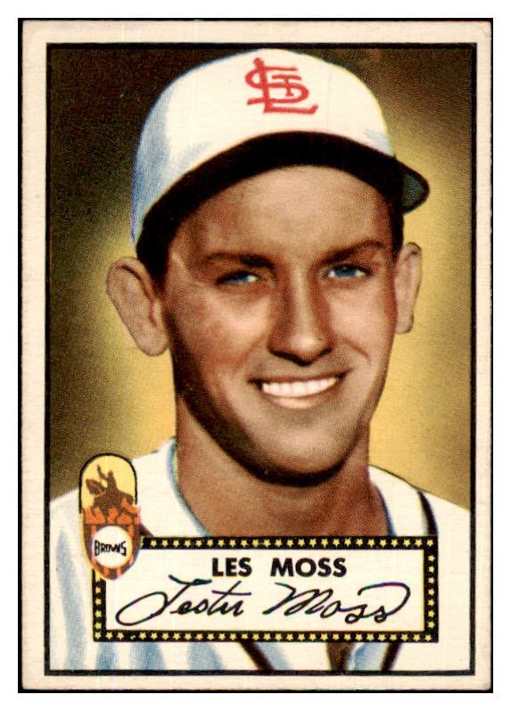 1952 Topps Baseball #143 Les Moss Browns VG-EX 486190