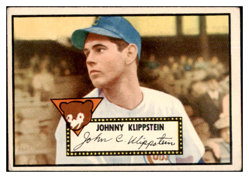 1952 Topps Baseball #148 Johnny Klippstein Cubs VG-EX 486191