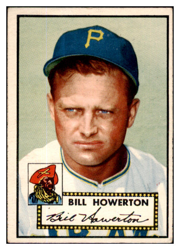 1952 Topps Baseball #167 Bill Howerton Pirates VG-EX 486222