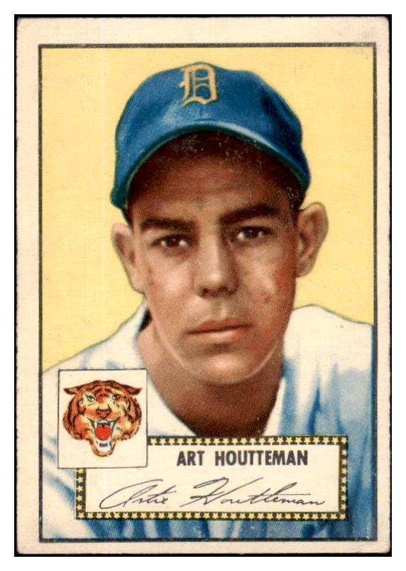 1952 Topps Baseball #238 Art Houtteman Tigers VG-EX 486227