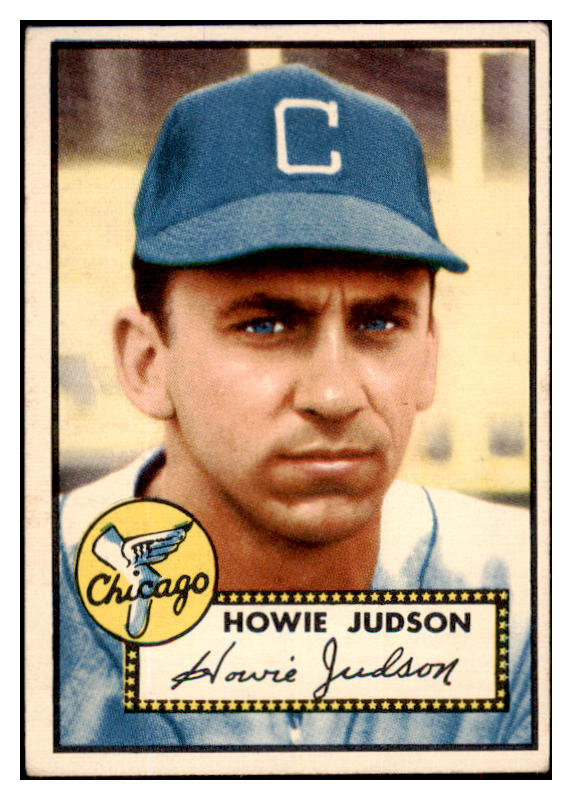 1952 Topps Baseball #169 Howie Judson White Sox EX 486239