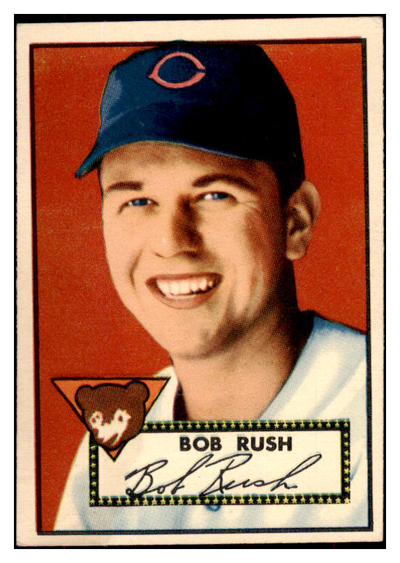 1952 Topps Baseball #153 Bob Rush Cubs EX 486249