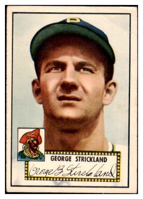 1952 Topps Baseball #197 George Strickland Pirates VG 486293