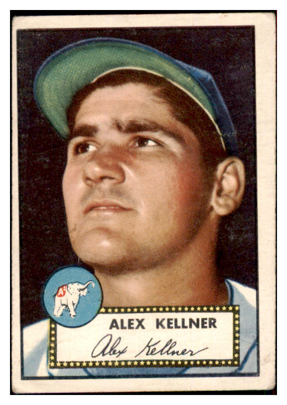 1952 Topps Baseball #201 Alex Kellner A's VG 486304