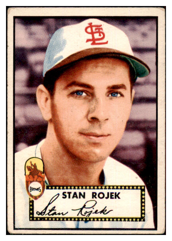 1952 Topps Baseball #163 Stan Rojek Browns VG 486308