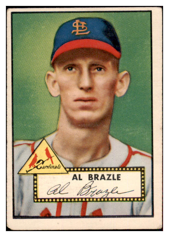 1952 Topps Baseball #228 Al Brazle Cardinals VG 486310