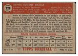 1952 Topps Baseball #228 Al Brazle Cardinals VG 486310