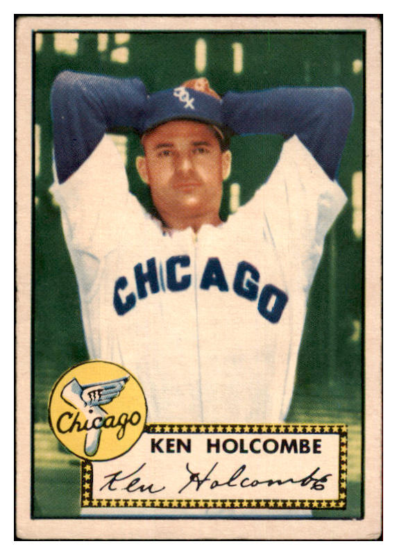 1952 Topps Baseball #095 Ken Holcombe White Sox VG 486323