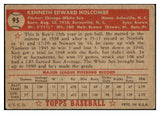 1952 Topps Baseball #095 Ken Holcombe White Sox VG 486323