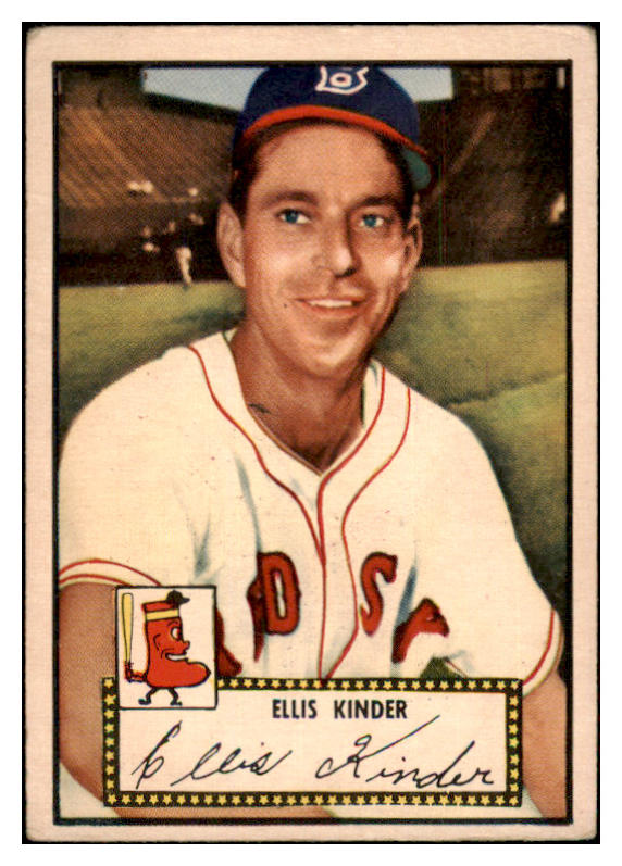 1952 Topps Baseball #078 Ellis Kinder Red Sox VG Red 486350