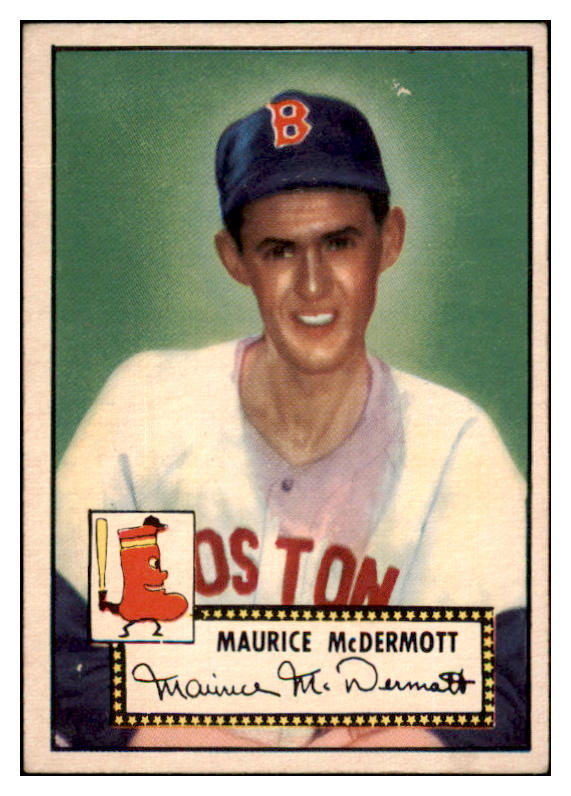 1952 Topps Baseball #119 Maurice McDermott Red Sox VG-EX 486382