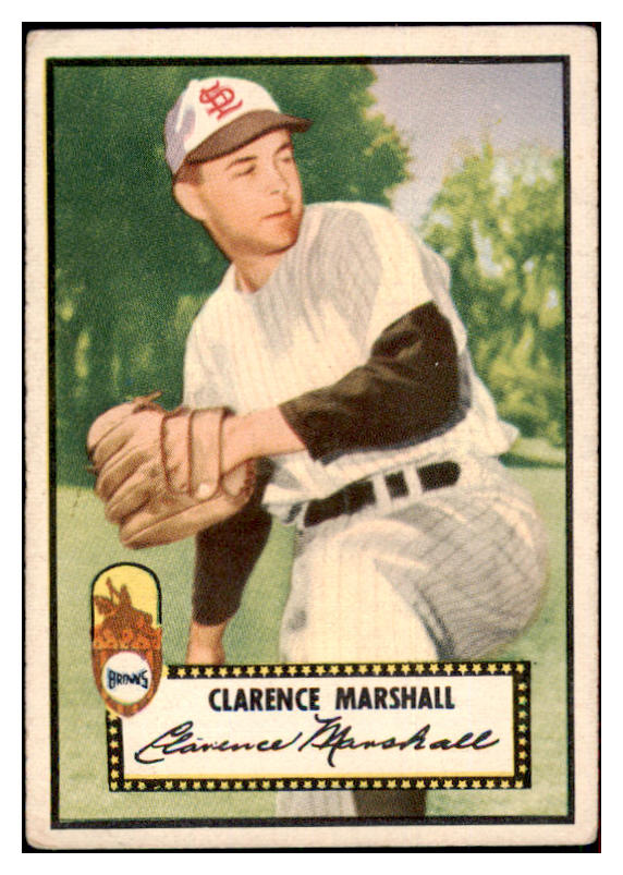 1952 Topps Baseball #174 Clarence Marshall Browns VG-EX 486390