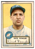 1952 Topps Baseball #210 Dick Fowler A's VG-EX 486391