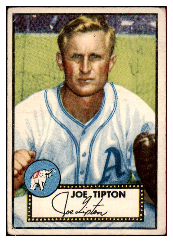 1952 Topps Baseball #134 Joe Tipton A's VG-EX 486394