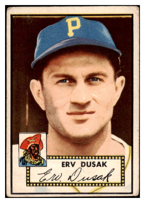 1952 Topps Baseball #183 Erv Dusak Pirates VG-EX 486399