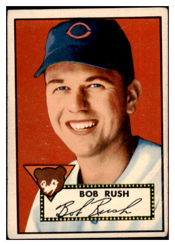 1952 Topps Baseball #153 Bob Rush Cubs VG-EX 486415