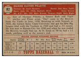 1952 Topps Baseball #082 Duane Pillette Browns VG-EX 486416