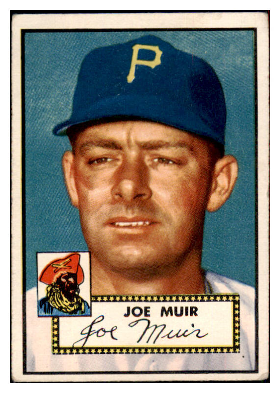1952 Topps Baseball #154 Joe Muir Pirates VG-EX 486417